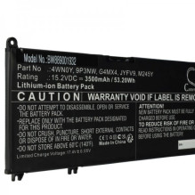 Battery for Dell Inspiron 13 7577 u.a. 3500mAh