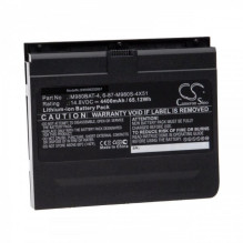 Battery for Clevo X8100 u.a. 4400mAh