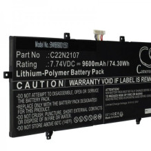 Battery for Asus ZenBook 14 OLED UX3402 u.a. 9600mAh