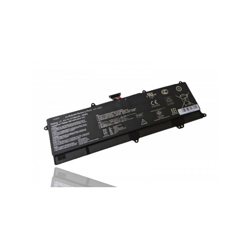 Battery for Asus like C21-X202 and others 5100mAh