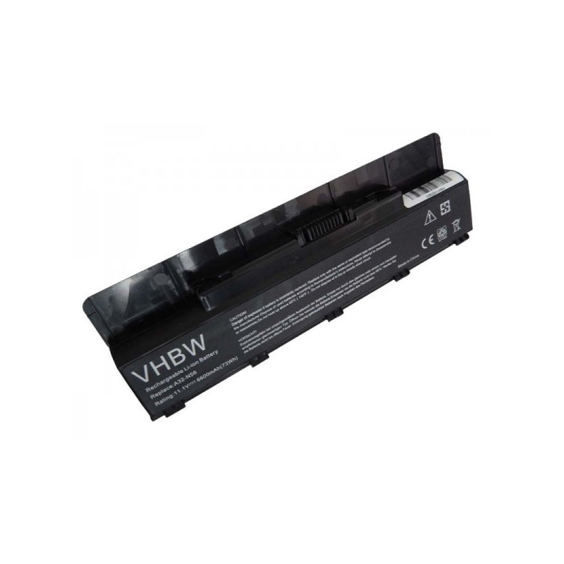 BATTERY for ASUS such as A32-N56 and others 6600mAh