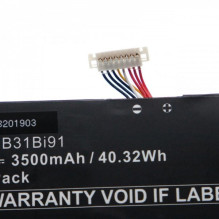 Battery for Asus VivoBook S14 u.a. such as B31N1707 u.a. 4500mAh