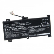 Akumuliatorius Asus ROG SCAR II GL504GW-ES043T u.a. mirties C41N1731 u.a. 4300 mAh