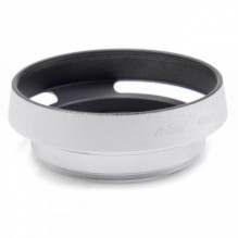 Metal universal lens hood 46mm silver