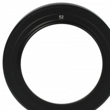 Metal lens hood like HF-52 for Nikon Nikkor Z 28mm f / 2.8 SE etc. black