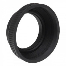 Rubber lens hood foldable, 46mm, black