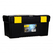 Plastic Tool Box Deli Tools EDL432417, 15' (yellow)