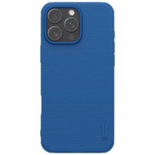 Nillkin - Nillkin Super Frosted PRO Back Cover for Apple iPhone 16 Pro Blue