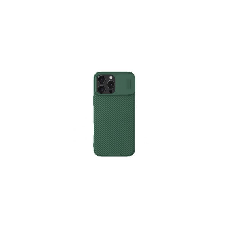 Nillkin - Nillkin CamShield PRO Magnetic Hard Case for Apple iPhone 16 Pro Max Dark Green