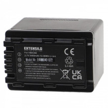 EXTENSILO baterija, pvz., VW-VBK360, skirta Panasonic HC-V700M ir kitiems 3400 mAh