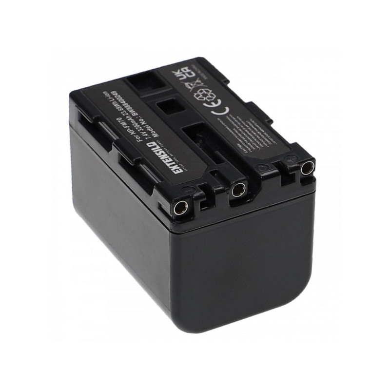 EXTENSILO battery like NP-FM70 for Sony DCR-TRV6 and others 3200mAh