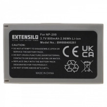 EXTENSIVE Battery like NP-200 for Minolta Dimage X u.a. 800mAh