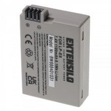 EXTENSILO battery like LP-E8 for Canon EOS 650D and others 1100mAh