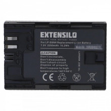 EXTENSION Battery like LP-E6NH for Canon EOS R6 u.a. 2250mAh