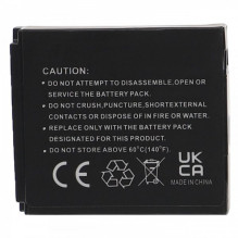 EXTENSION Battery like IA-BP125A for Samsung HMX-M20 u.a. 1250mAh