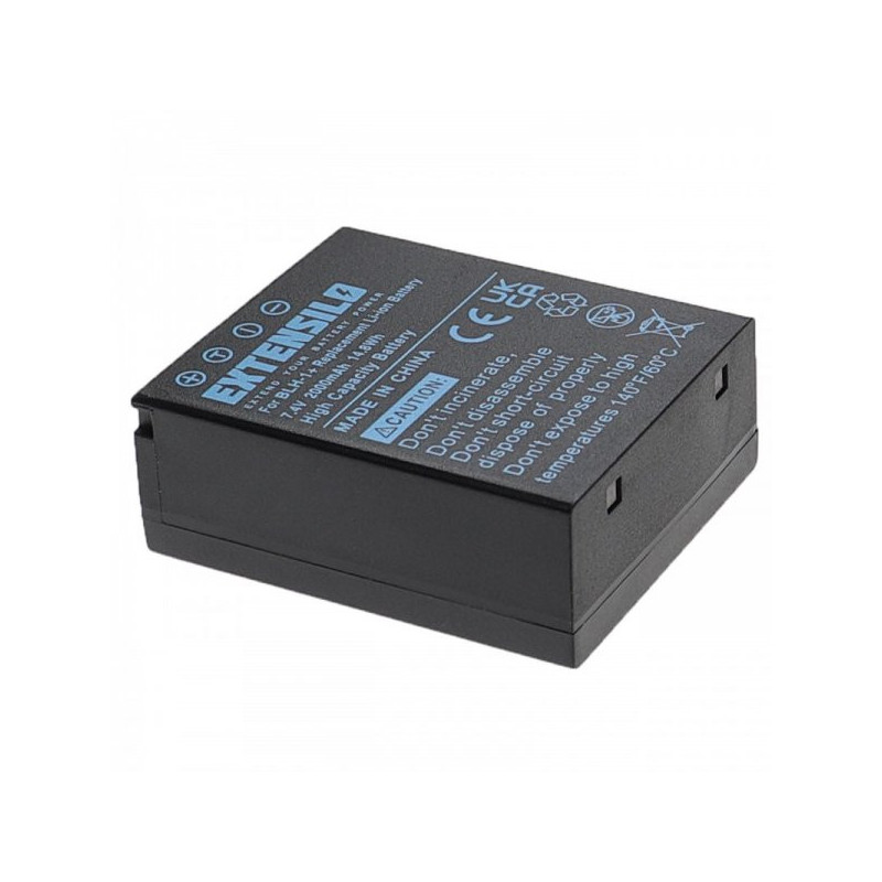 EXTENSION Battery like BLH-1 for Olympus OM-D E-M1 Mark II u.a. 2000mAh