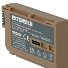 EXTENSILO battery with USB-C connection for Nikon such as EN-EL15 and others 2250mAh