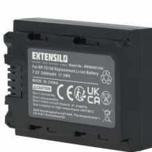 EXTENSILO battery for Sony such as NP-FZ100 and others 2400mAh