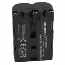 EXTENSIVE Battery for Sony like NP-FM500H u.a. 1900mAh