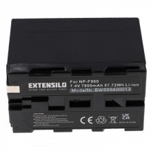 EXTENSILO baterija, skirta Sony, pvz., NP-F960 ir kitiems 7800 mAh