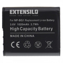 EXTENSILO baterija, skirta Sony, pvz., NP-BG1, NP-FG1 ir kt., 1020 mAh