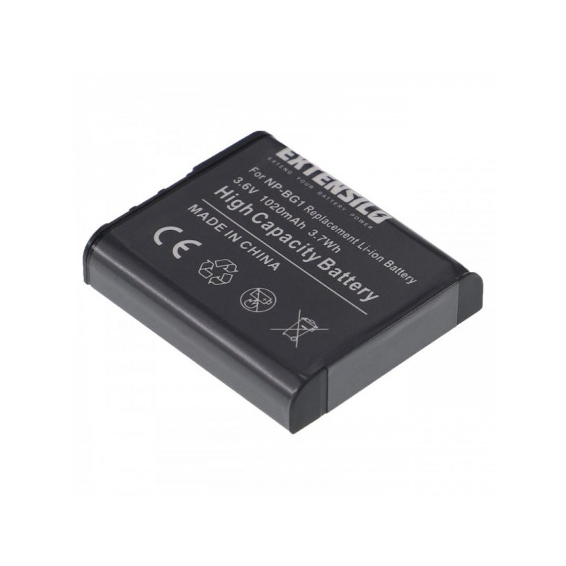 EXTENSILO battery for Sony such as NP-BG1, NP-FG1 and others 1020mAh