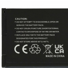 EXTENSILO battery for Panasonic such as DMW-BCL7 and others 600mAh