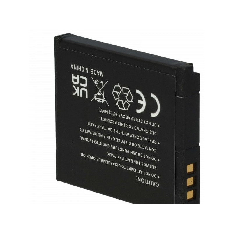 EXTENSILO battery for Panasonic such as DMW-BCL7 and others 600mAh