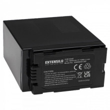 EXTENSILO battery for Panasonic such as CGR-D54S and others 7800mAh