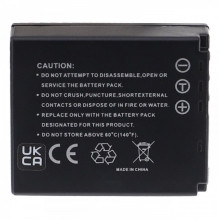 EXTENSILO battery for Panasonic such as CGA-S007 and others 1000mAh