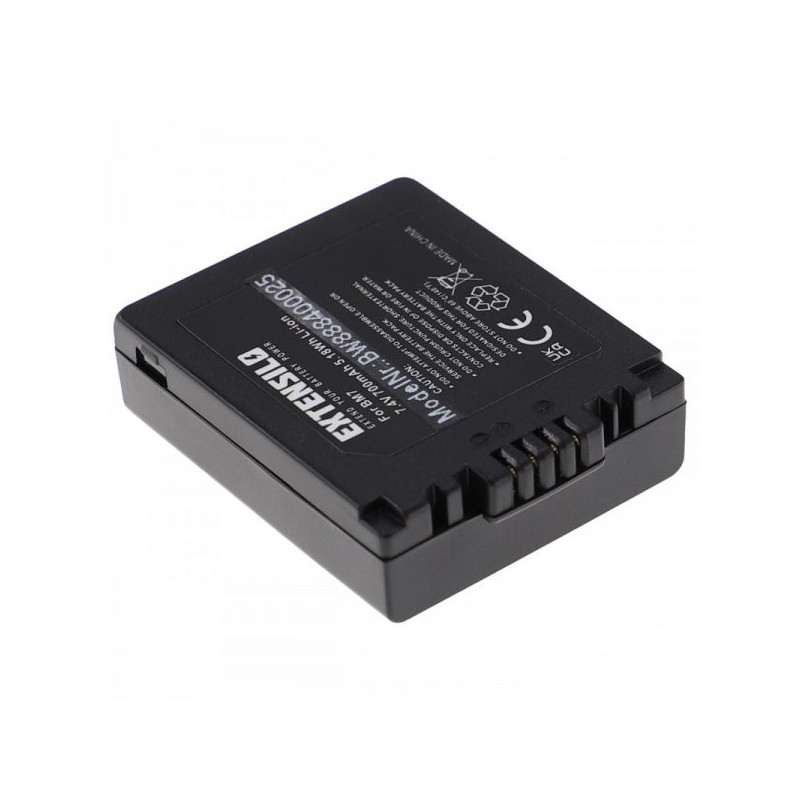 EXTENSILO battery for Panasonic such as CGA-S002 / BM7 etc. 700mAh