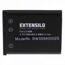 EXTENSION Battery for Olympus like Li-40B etc. 700mAh