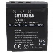 EXTENSILO baterija, skirta Medion Traveller DC-8300 ir kitiems 1250mAh