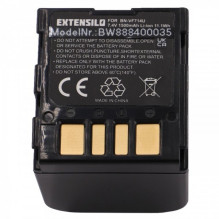 EXTENSILO battery for JVC such as BN-VF714 and others 1500mAh