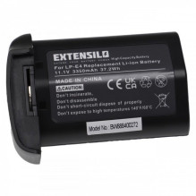 PLATINIMAS Baterija, skirta Canon, pvz., LP-E4 ir kt. 3350 mAh