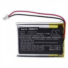 Battery like YP803040P for Sena 10C and others 1000mAh