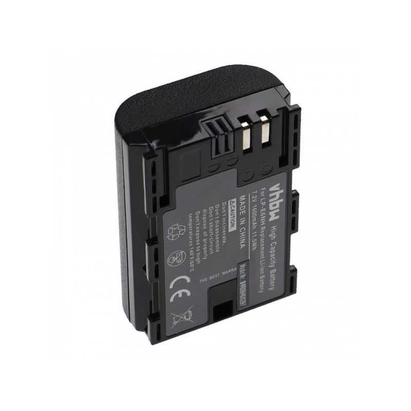 Battery like LP-E6NH for Canon EOS R6 u.a. 1600mAh