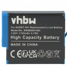 Battery like AHDBT-901 for GoPro Hero 11 and others 1730mAh