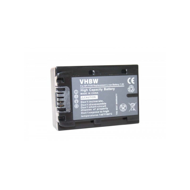 Battery for Sony like NP-FV50 with info chip