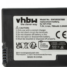 Battery for Sony like NP-FF50 / NP-FF51