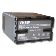 Battery for Sony such as BP-U60 and others 5200mAh