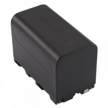 Battery for Sony cameras such as NP-F750 and others 4000mAh, with micro USB connection