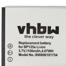 Battery for Samsung replaces BP125a