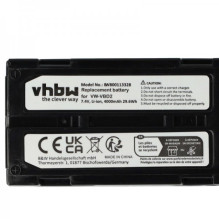 Battery for Panasonic such as VW-VBD2 etc. 4000mAh