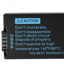 Battery for Panasonic like DMW-BMB9e (with info chip)