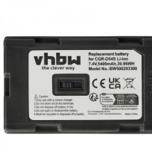 Battery for Panasonic like CGR-D54s