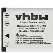 Batteries for Olympus like Li-40B etc. 600mAh