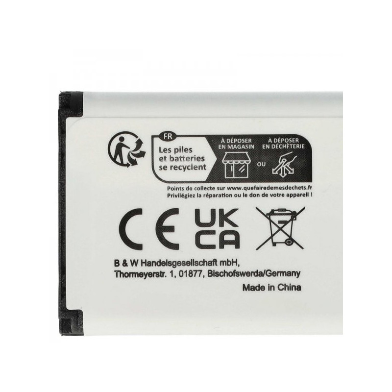 Batteries for Olympus like Li-40B etc. 600mAh