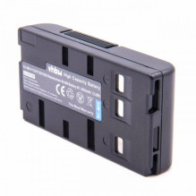 Batteries for JVC, Panasonic etc. such as BN-V20U, VW-VBS1E etc. 6V, NI-MH, 2000mAh