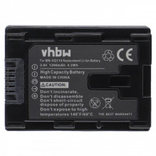 Battery for JVC like BN-VG114 with info chip